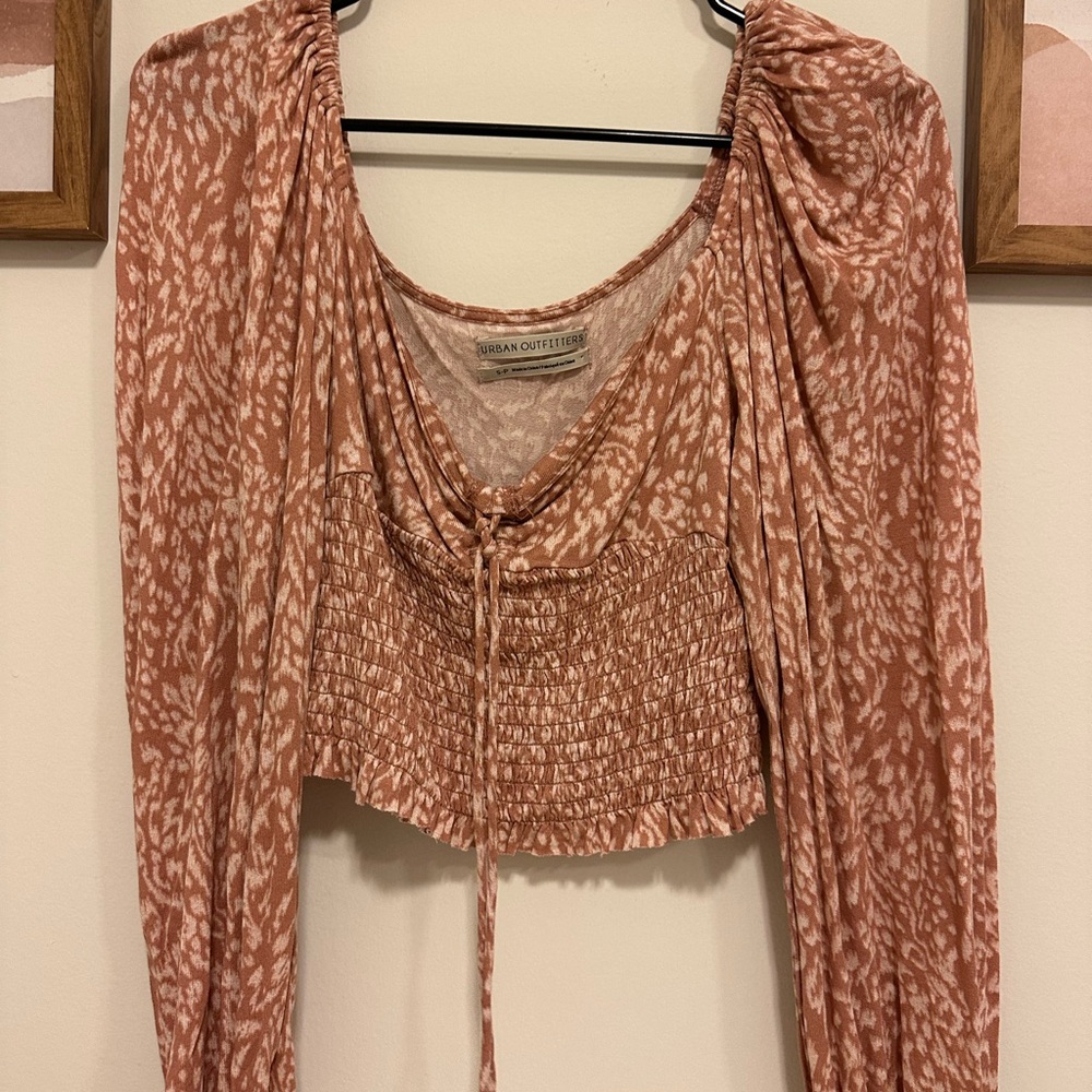 Urban outfitters long sleeve blouse